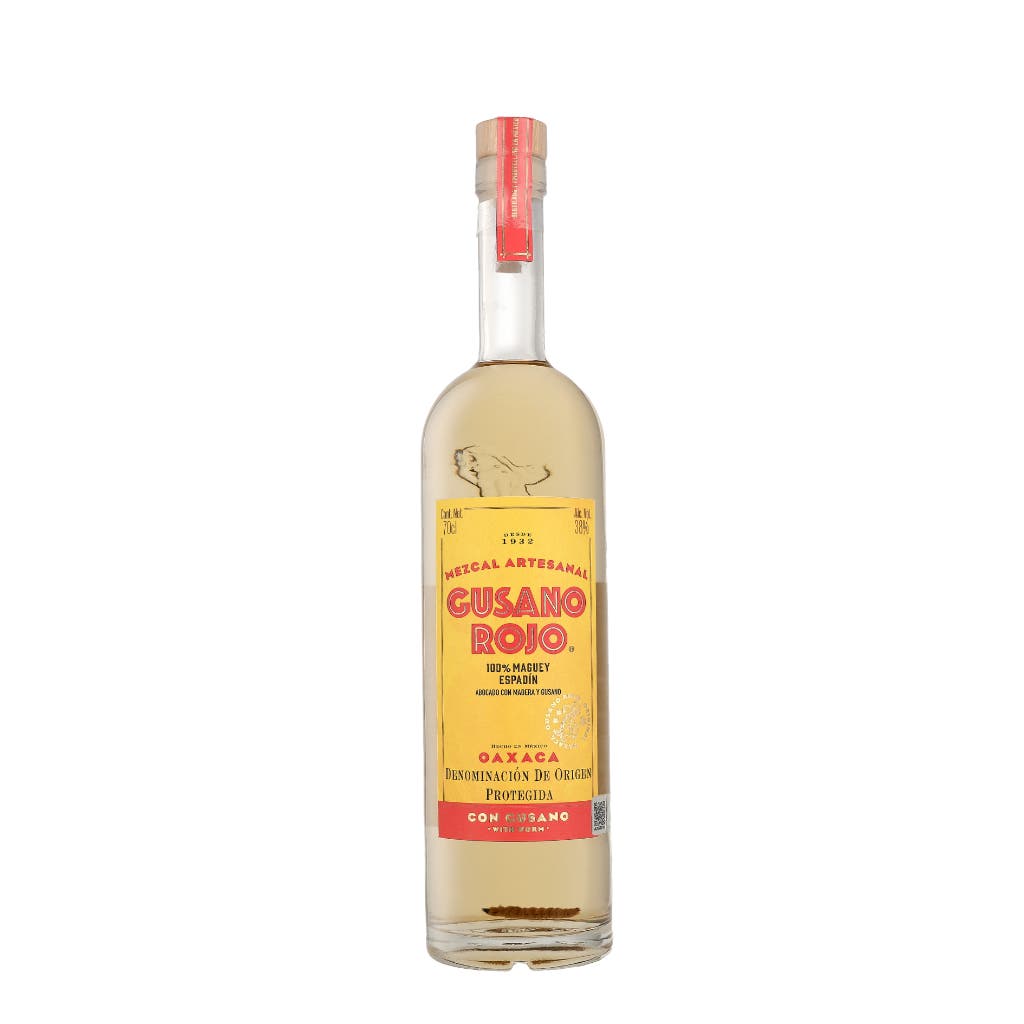 Gusano Rojo Mezcal 70cl (met worm)