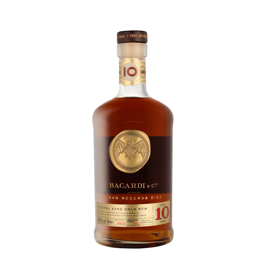 Bacardi 10 Years Gran Reserva Diez 70cl