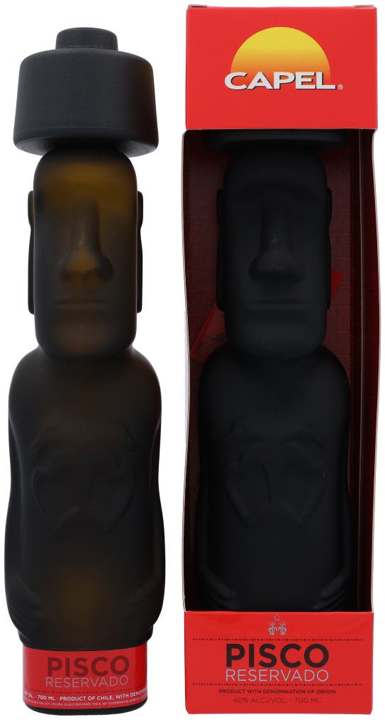 Pisco Capel Reservado Moai 70cl