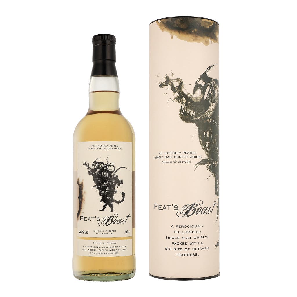 Peat's Beast Single Malt Unchillfiltered 70cl