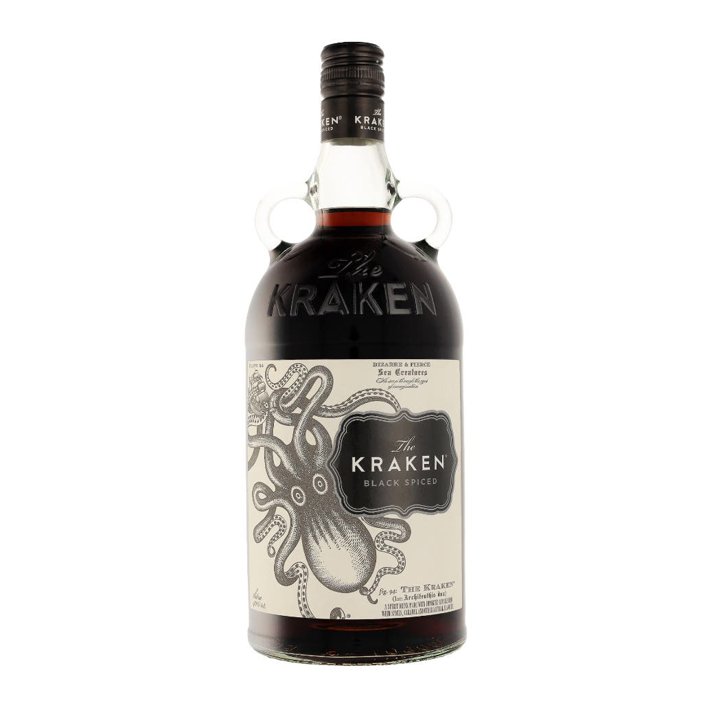 Kraken Black Spiced Rum 1ltr
