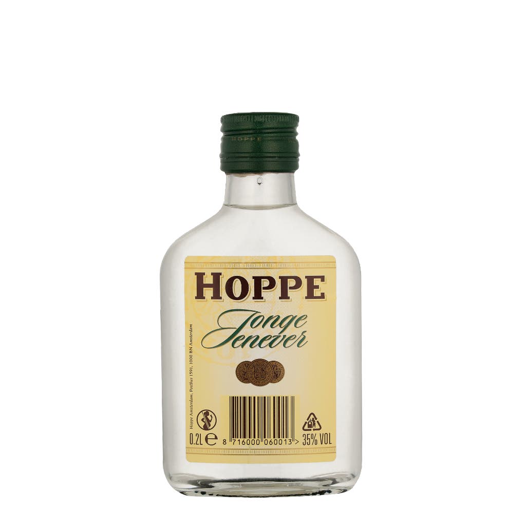 Hoppe Jonge Jenever Zakflacon 20cl