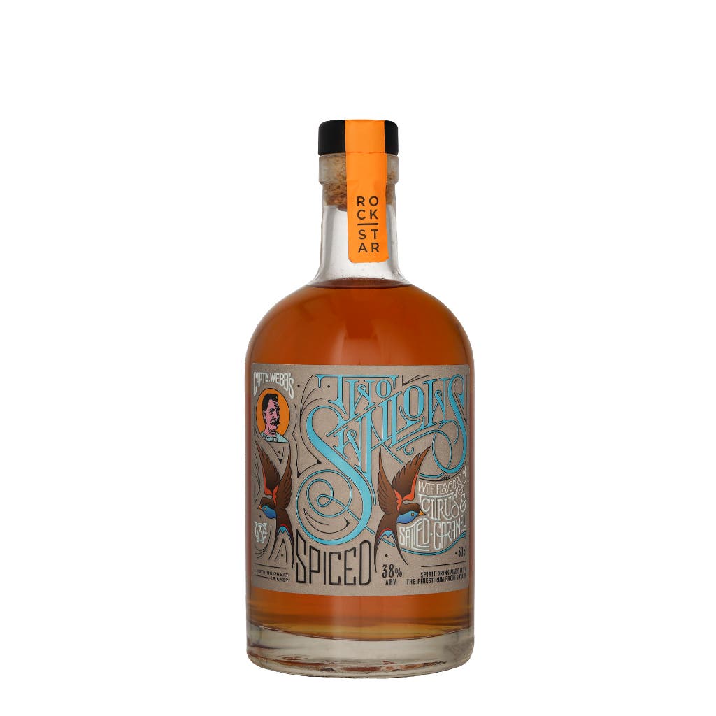 Rockstar Two Swallows Spiced Citrus Salted Caramel 50cl