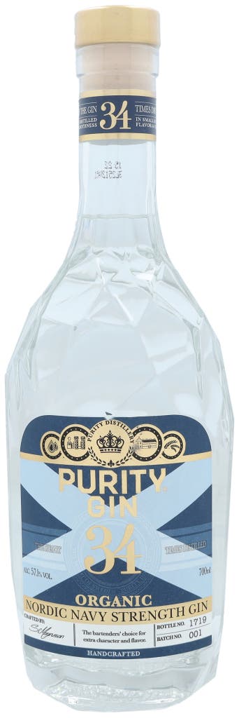 Purity Navy Strength Organic Gin 70cl