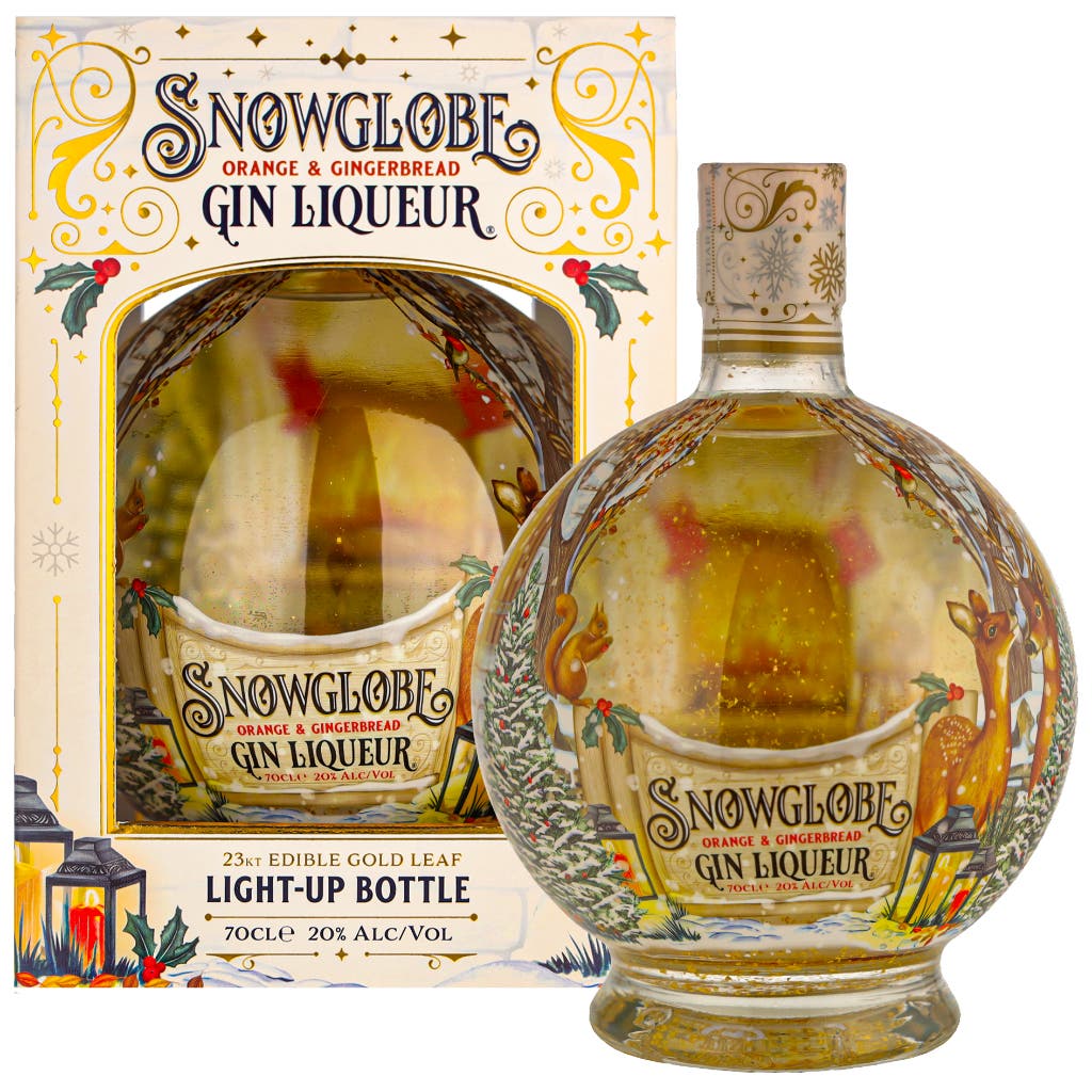 Snow Globe Orange & Gingerbread 70cl