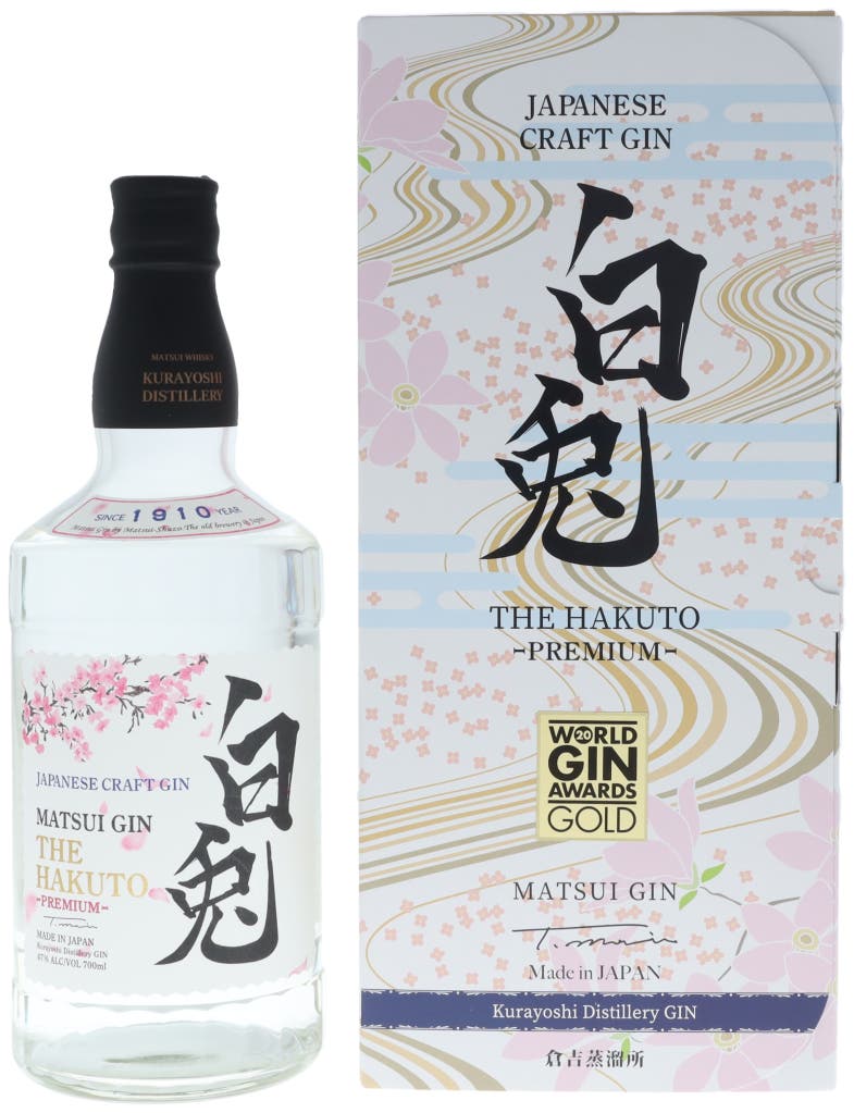 Matsui The Hakuto Premium Gin 70cl