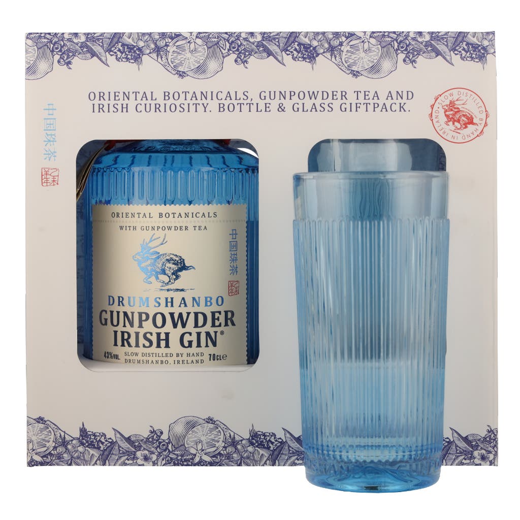 Drumshanbo Gunpowder + Glass 70cl