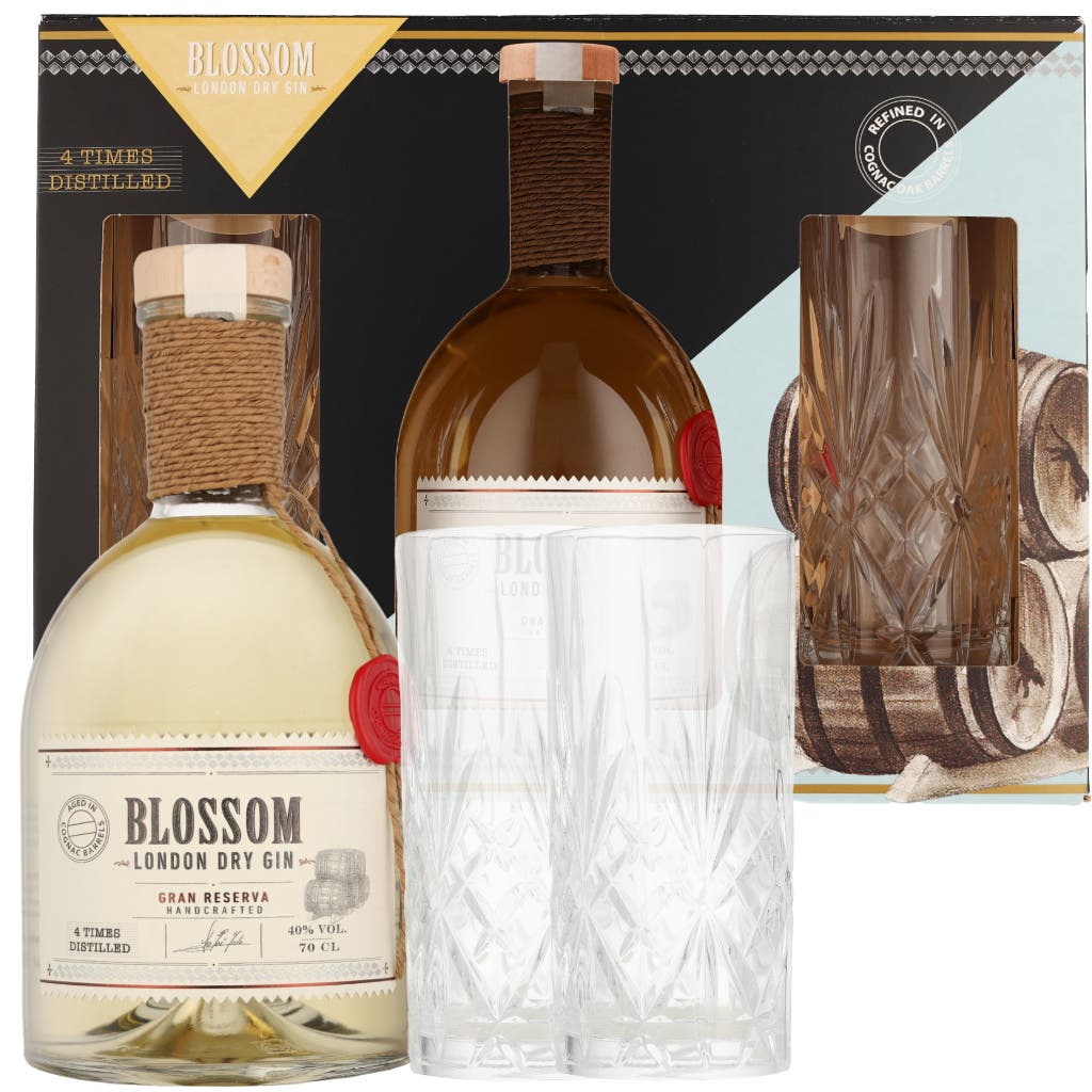 Blossom Grand Reserva + Glasses 70cl