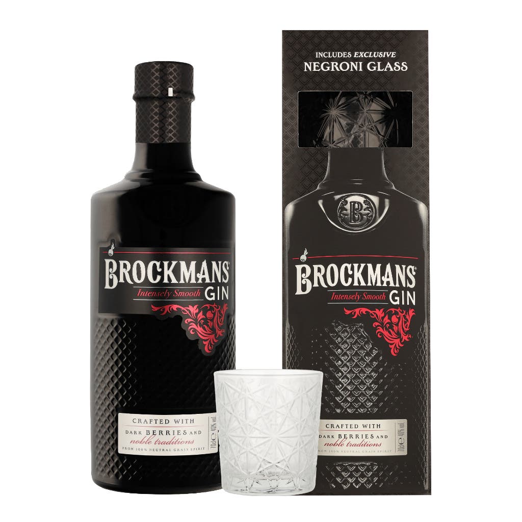 Brockmans Gin + Glass 70cl