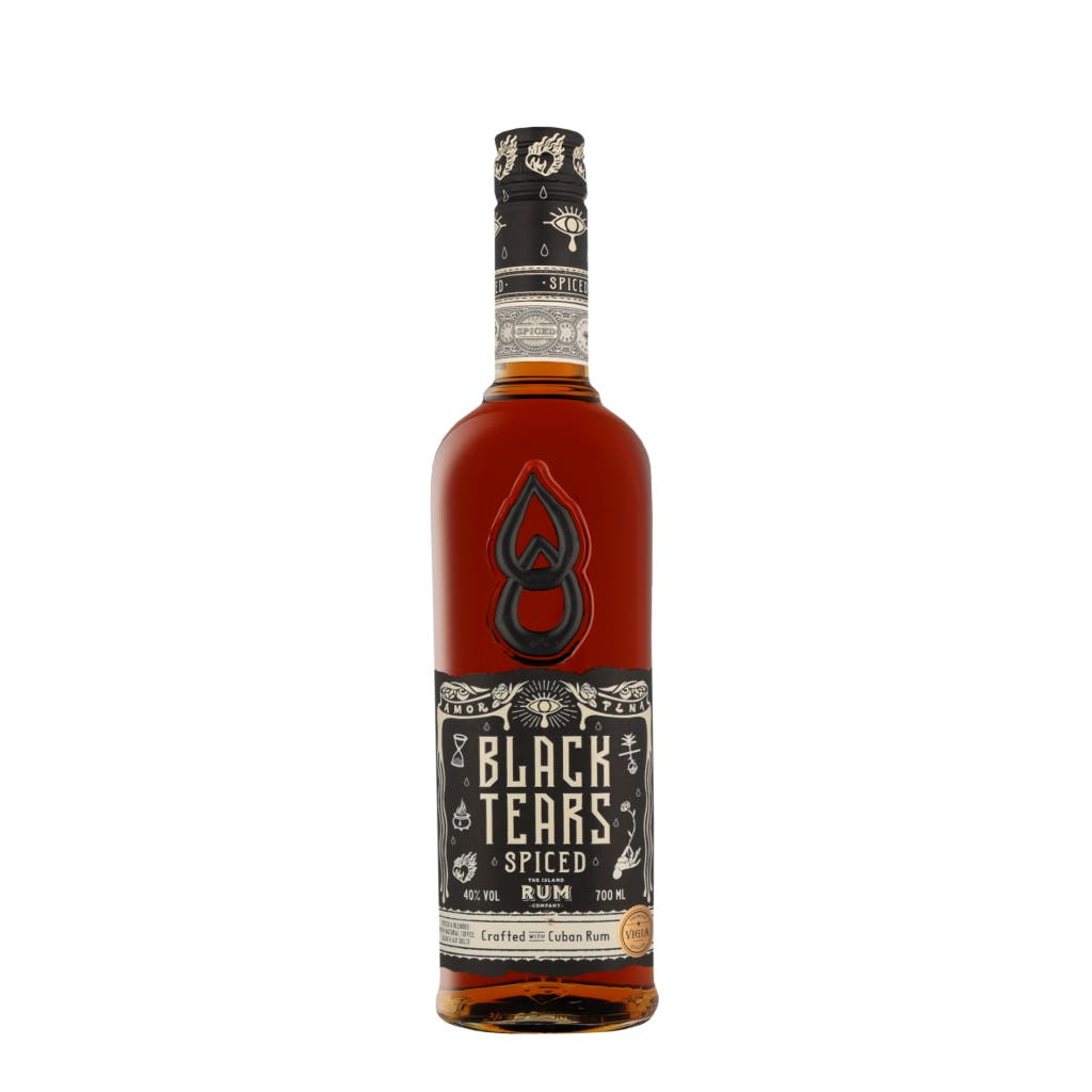 Black Tears Spiced Cuban Rum 70cl