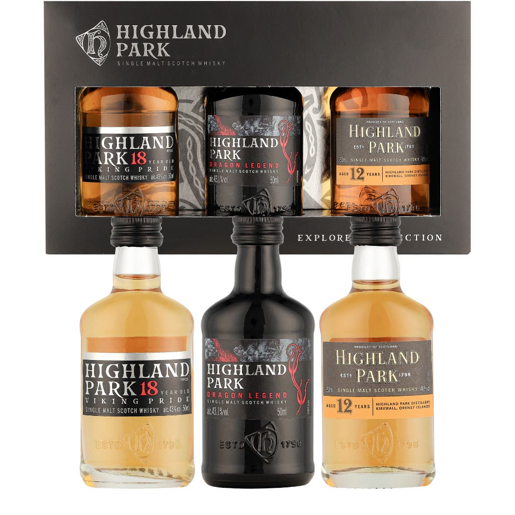 Highland Park Explorers Selection Pack 3x5cl